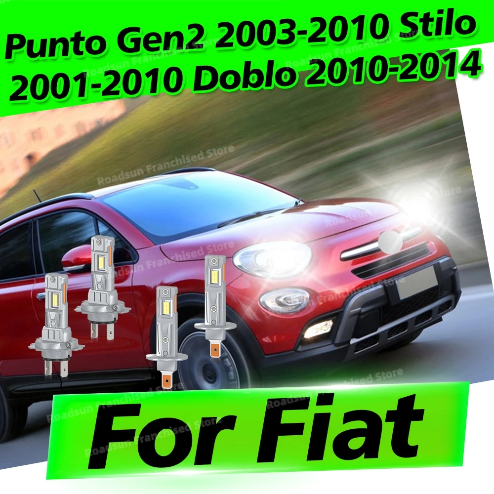 

2/6 шт. лампы для автомобильных фар для Fiat Punto Gen2 2003-2010/для Fiat Stilo 2001-2010/для Fiat Doblo 2010-2014