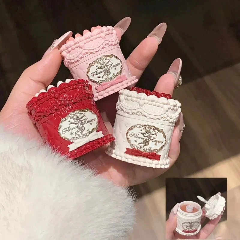 Flower Knows fraise Cupidon gâteau lèvres boue brume mat velours crème pour les lèvres maquillage pour les lèvres 5ml