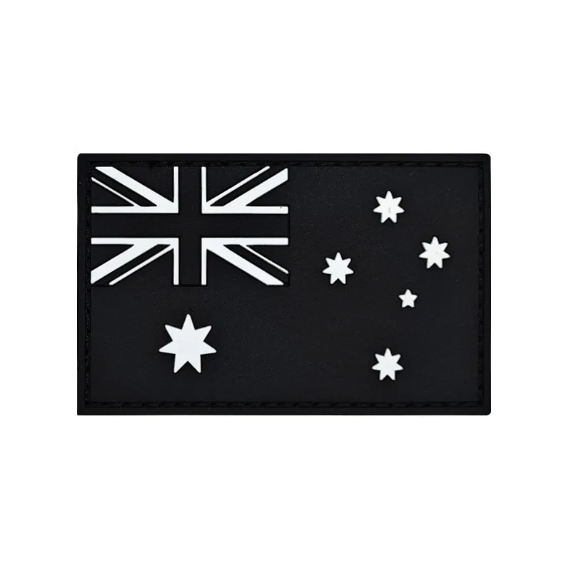 The Commonwealth of Australia Flag PVC Armband Rubber Patch Clothing Personality Accessories