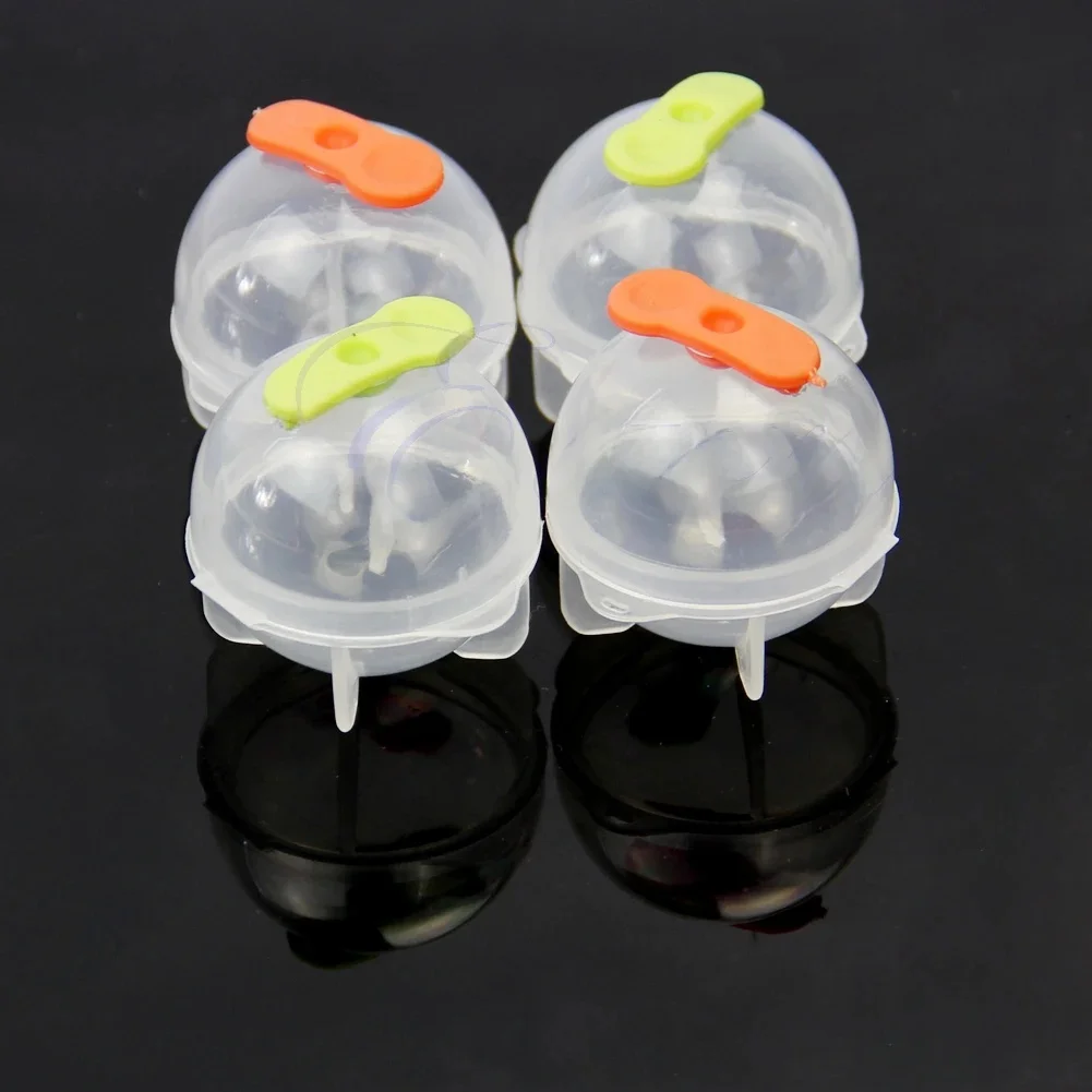 4 szt. Plastikowa tacka do lodu kształcie kostki okrągła kula urządzenie do robienia kulek cegła formy 35mm — zdjęcie 2
