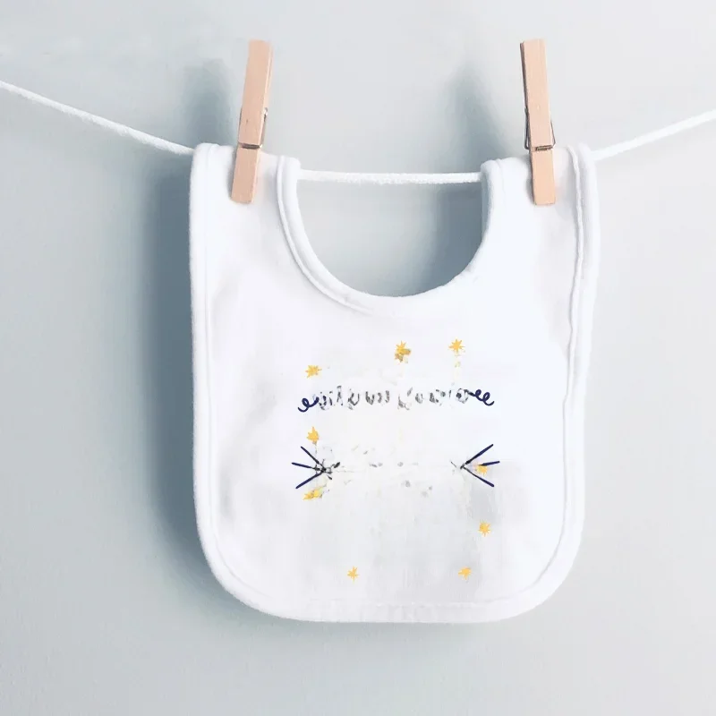 J'ai une marraine folle France, jolie tenue pour bébé, bavoirs en coton pour garçons et filles, serviette de salive imprimée, tenues pour nourrissons, meilleur cadeau