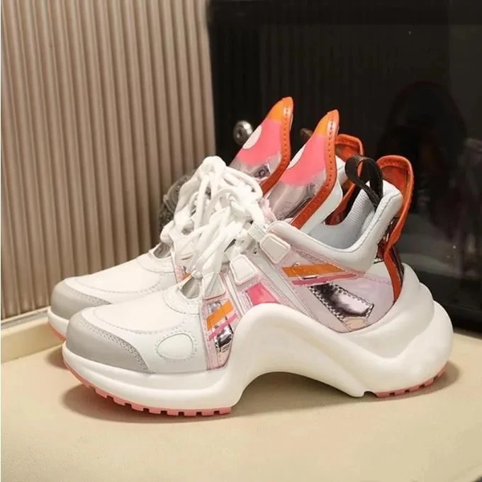 

Модные бестселлеры, мужские туфли для скейтбординга на толстой подошве, увеличивающие рост, новинка 2025, уличные кроссовки