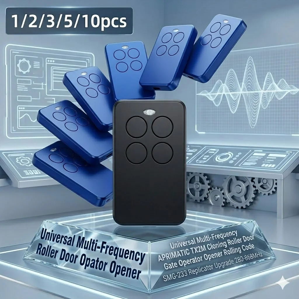 Universal Multi-Frequency APRIMATIC TX2M Cloning Roller Door Gate Operator Opener  Rolling Code Transmitter 433.92mhz