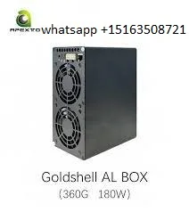 Goldshell AL caixa, GK, 360 G180 W, ALPH mineiro, PSU, melhor oferta