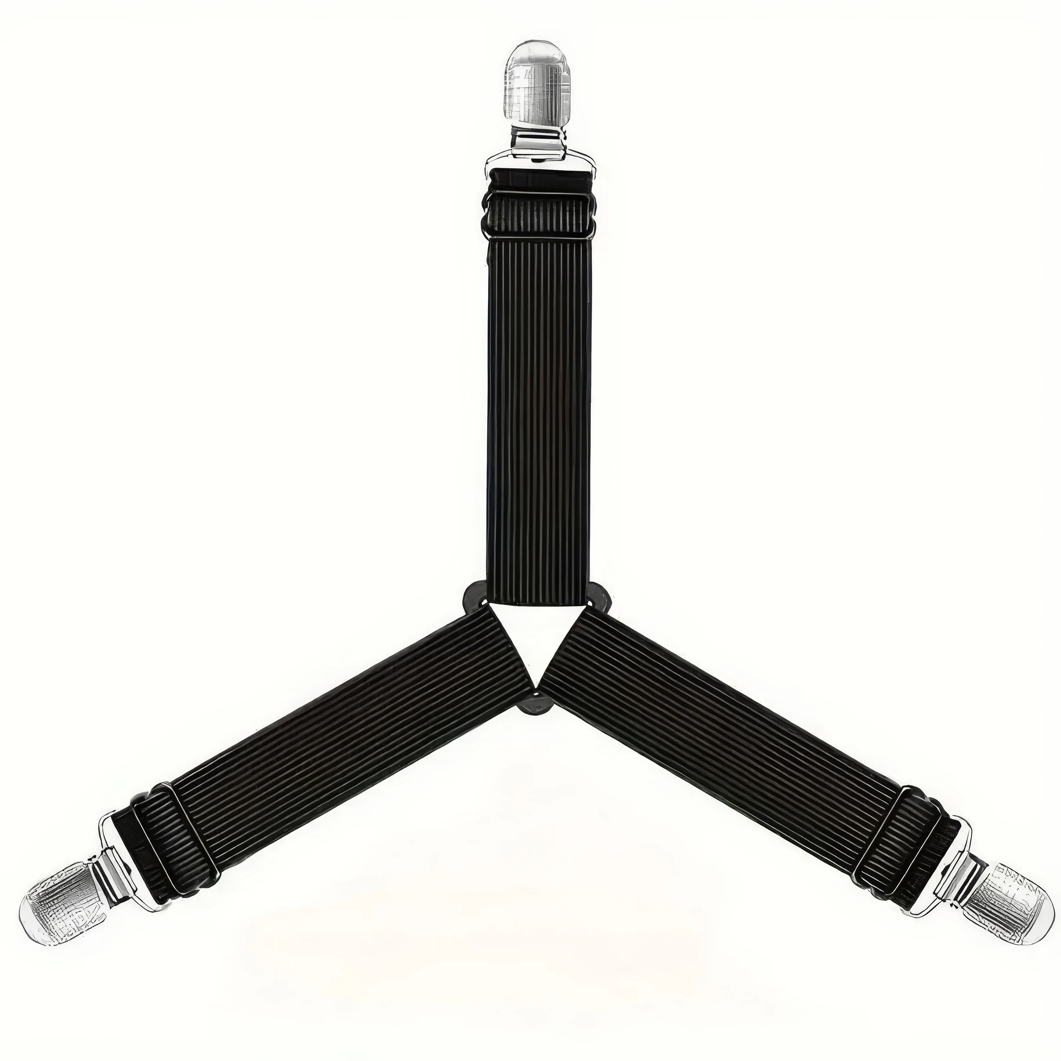 4 Black Triangular Bed Sheet Holders, Anti Slip Practical Household Items, Suitable for Various Mattresses