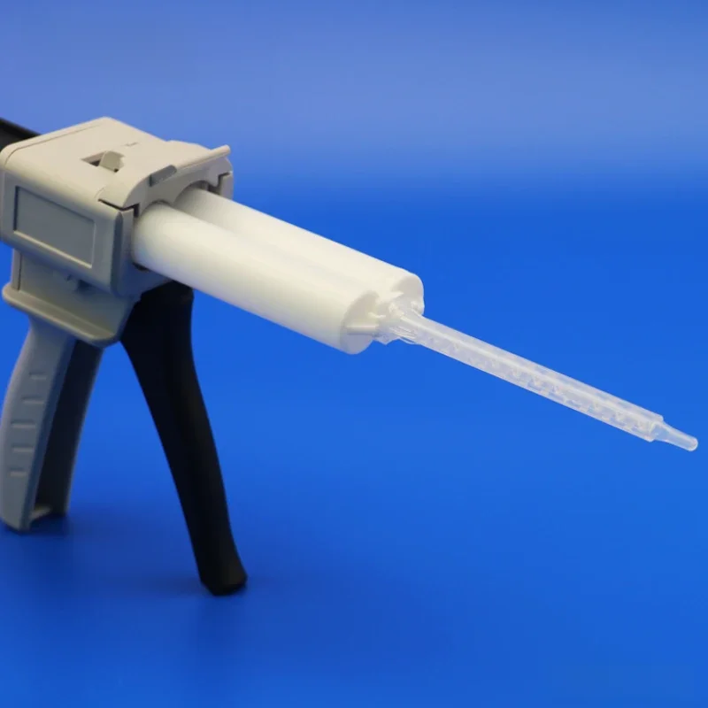 Plastic Turbo Static mixer 50ml 30ml Cartridge 1:1 2:1 4:1 Bayonet High-quality Mixing Tool ARALDITE AB Glue Disposable Nozzle