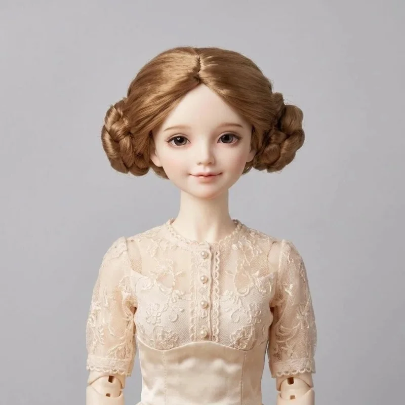 Hot Recommend Lovely Ballerina BJD Wigs From Size3-4inch to 9-10 inch Synthetic Mohair Hair 1/12 1/8 1/6 1/ 4 1/3 Accessories