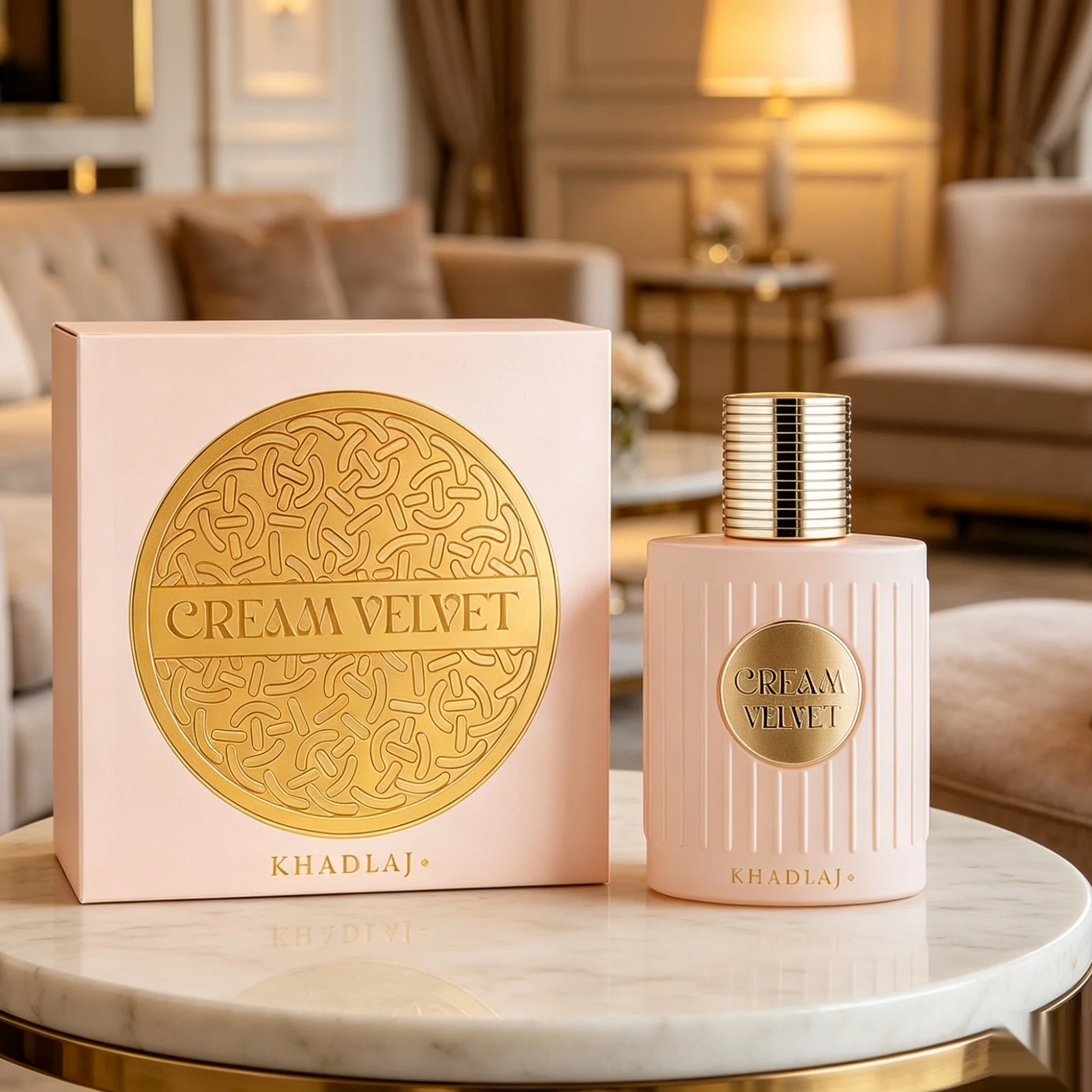 Extrait de Parfum Luxueux Nude Flocked Bottle pour Femme, Parfum Gourmand Chaud et Crémeux Mélangé à du Caramel, du Miel, du Jasmin et du Musc Ambre Vanillé, Fragrance Orientale Élégante Longue Durée Idéale pour les Rendez-vous Quotidiens et les Occasions du Soir