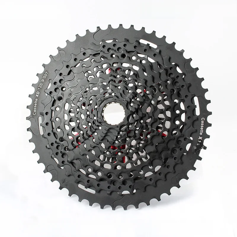 AliExpress SUNSHINE XD 12 Speed Cassette Black Cassette CNC 10-42T/50T/52T Sprocket Mountain Bike Flywheel for SRAM GX EAGLE Bicycle Parts