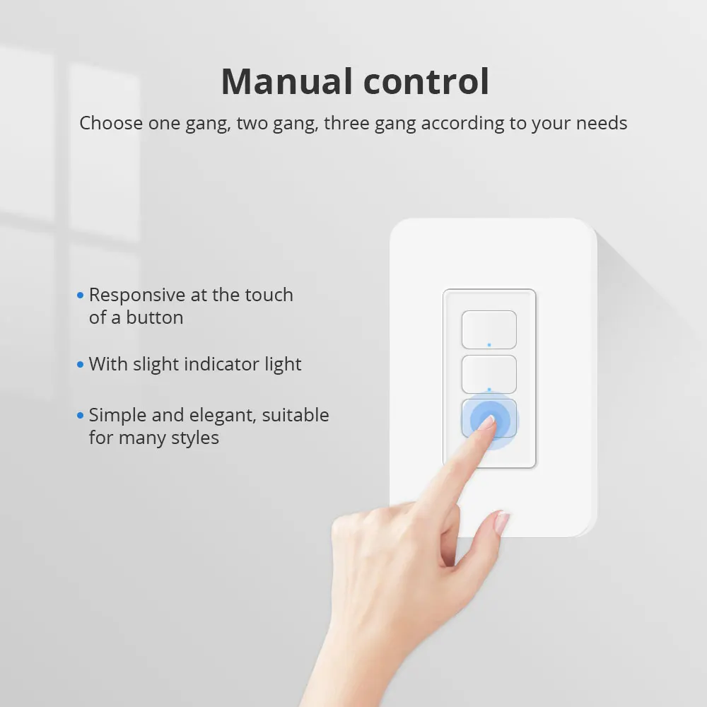 Zemismart Tuya Zigbee Interruttore della luce da parete NO Interruttore neutro Tipo US AU Interruttori fissi Alexa Google Home Control