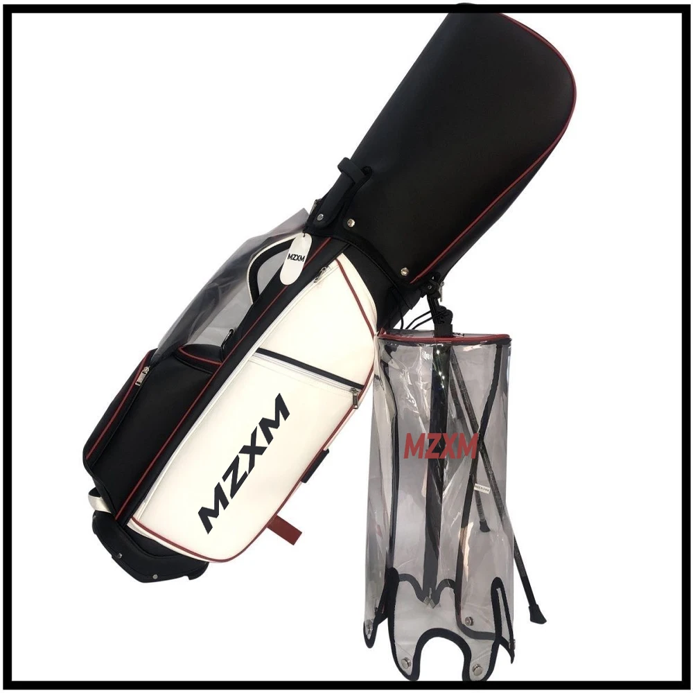 Golf Club Caddy Bag com muitos compartimentos com zíper para armazenamento, versão especial, ultra-leve, estilo elegante