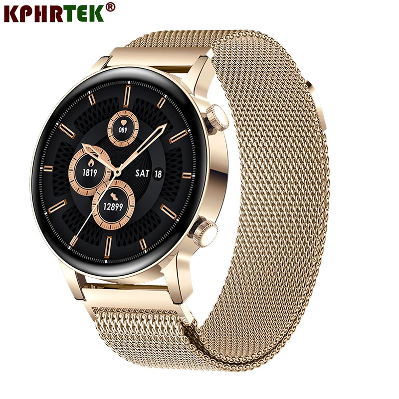 

MK30 Smart Watch Women Bluetooth Call Music Player Men HD AMOLED IPS Screen Sport Smartwatch Heart Rate Health Monitoring