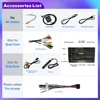 10,1 Zoll drehbarer vertikaler Bildschirm Autoradio 2 Din Android Multimedia DVD Player GPS Navigation Autoradio Carplay Android Auto 4