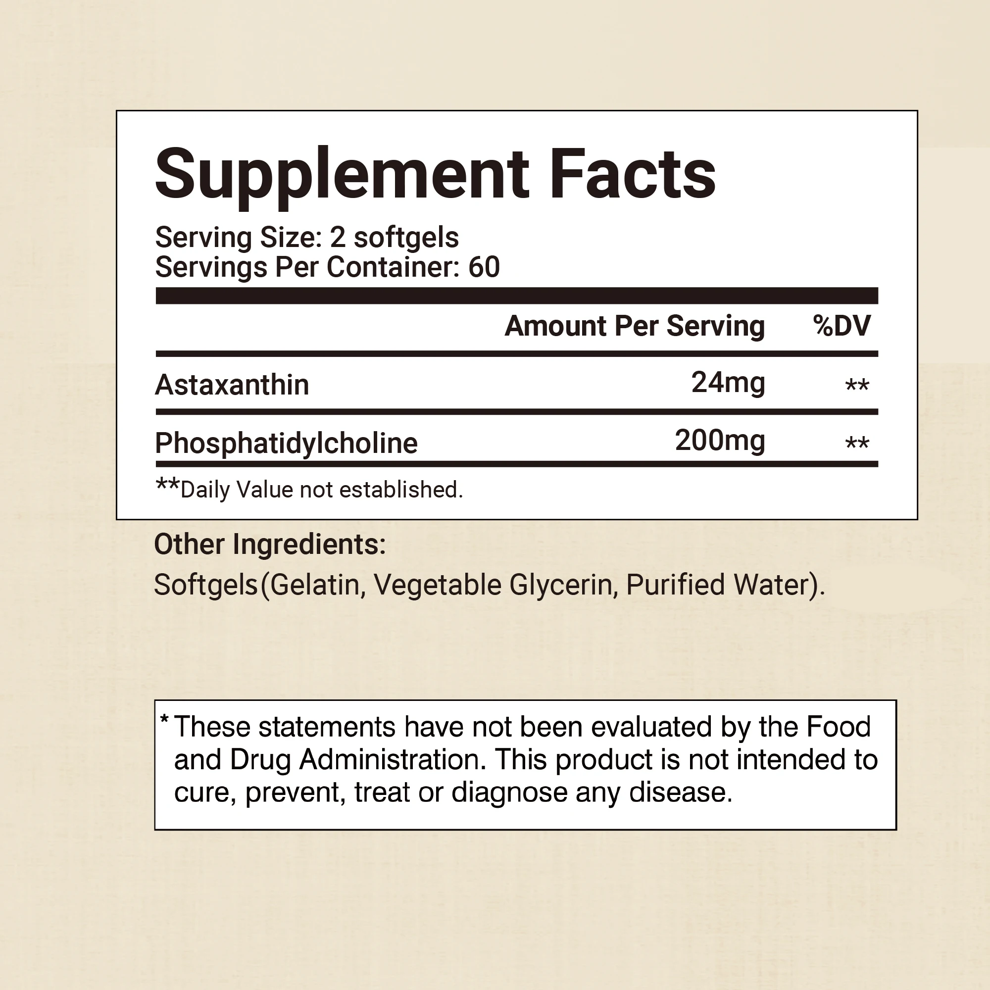 كبسولات استازانتين Liposomal ، تعزز العين ودماغ القلب وصحة المفاصل والجلد وتسرع عملية التمثيل الغذائي ، كبسولات