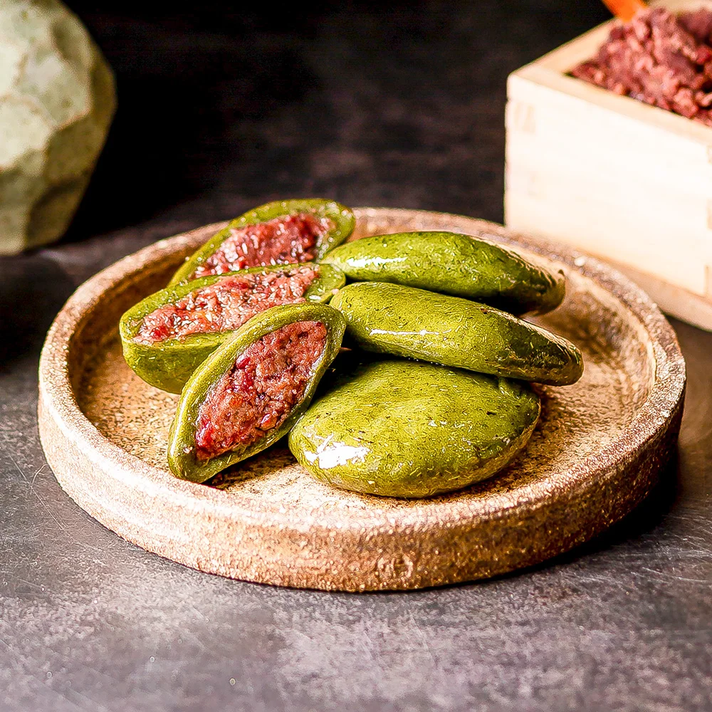 제주 해풍쑥 100% 쫀득한 제주해풍쑥개떡/앙금쑥개떡 25개(1.5kg)