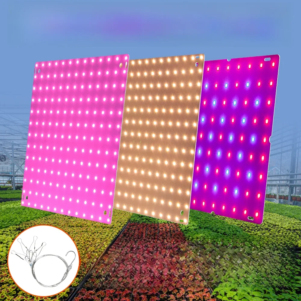LED Indoor Plant Light Full Spectrum LED Grow Panel Phyto Lamp For Cultivation Planting Flower Seedlings Hydroponics Grow Box