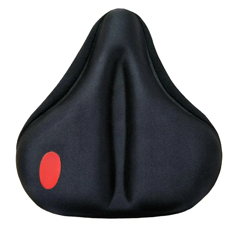 AliExpress Increase and widen bicycle silicone cushion cover thickened mountain electric vehicle seat cover