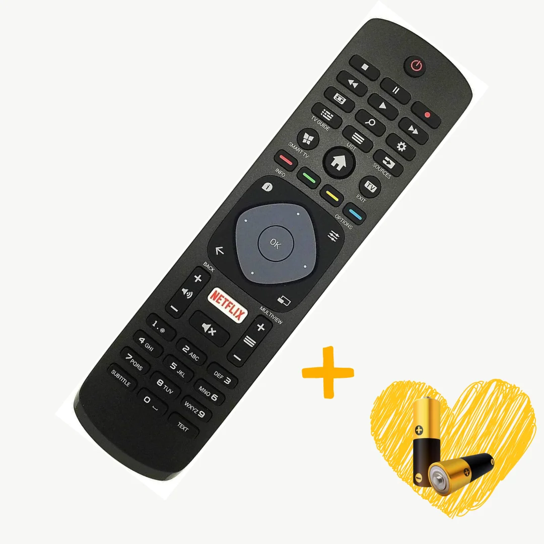 CONTROLE REMOTO COMPATIVEL SMART TVPHILIPS SKY-8049