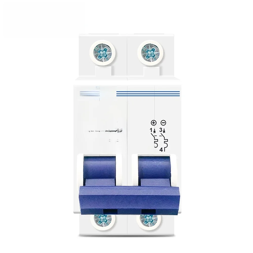 TOMZN 2P DC MCB 6KA 440V Mini disjoncteur 3A 6A 10A 16A 20A 25A 32A 40A 50A 63A