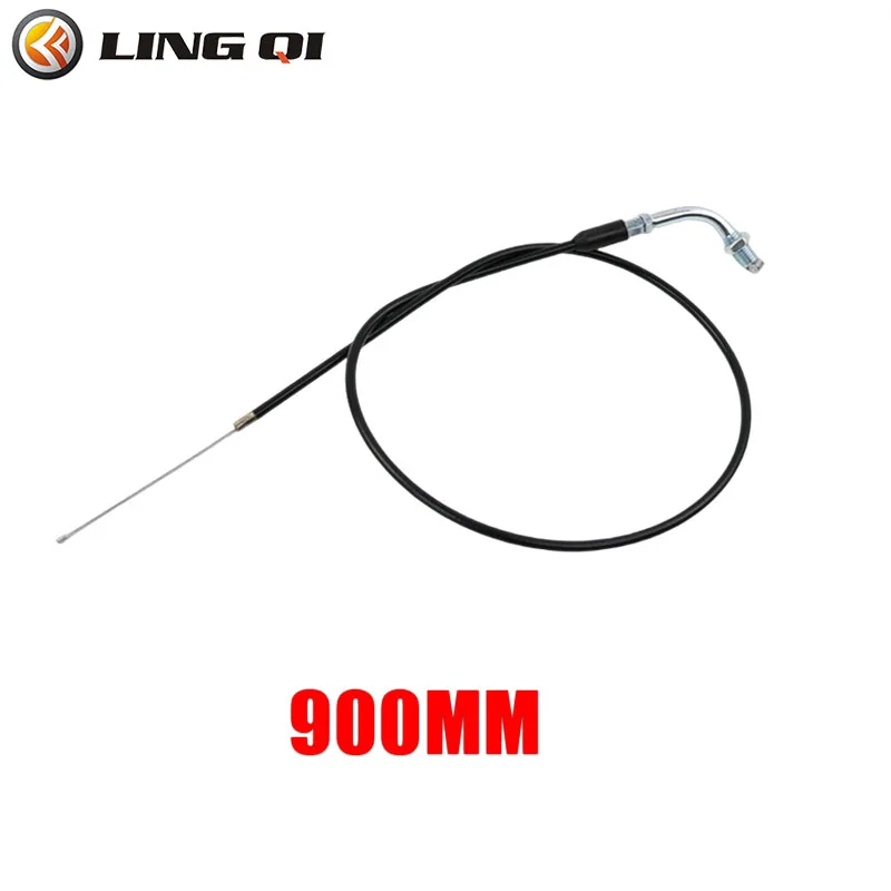 LINGQI Universal Replacement Motorcycle Throttle Cable Assembly Stainless Steel Core Throttle Control Cable Fit for Dirt Bike