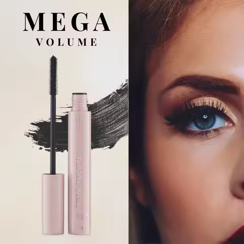 Máscara para Cílios Mega Volume 10g – HUDAMOJI – Resistente à Água