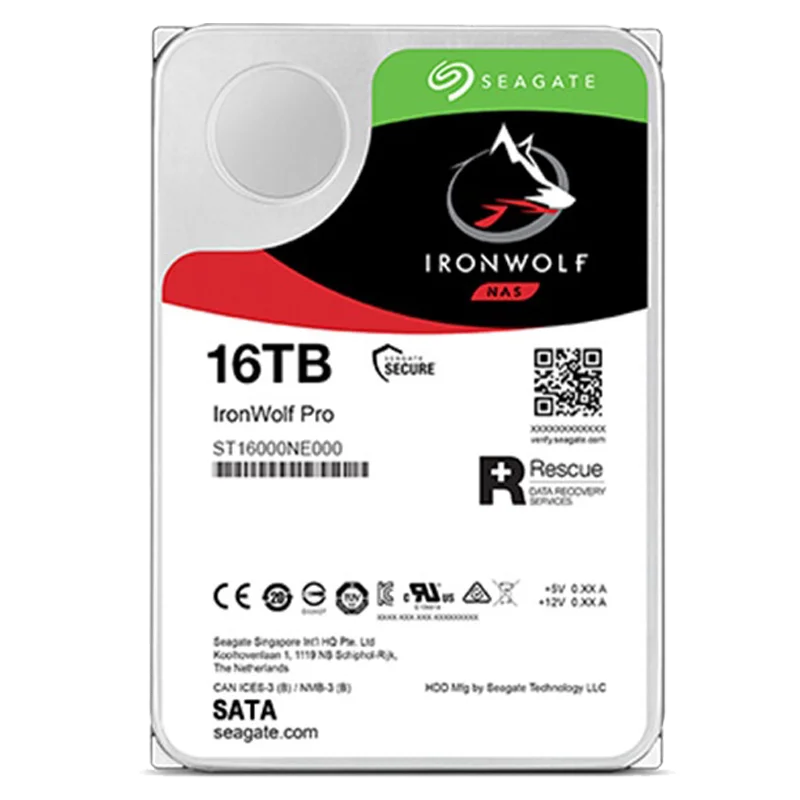 Disque dur interne Seagate IronWolf Pro, 4 To, 8 To, 10 To, 16 To, 20 To Disque dur interne Seagate IronWolf Pro, 4 To, 8 To, 10 To, 16 To, 20 To
