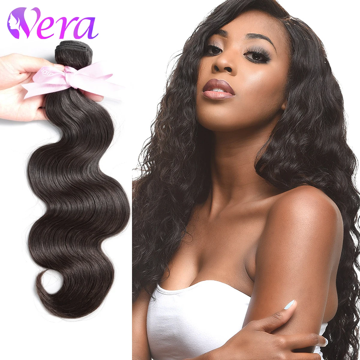 Body Wave 28 36 Inch Bundles Brazilian Remy Virgin Unprocessed Human Hair Water Wave Extensions 3 4 Bundles Deals Double Wefts