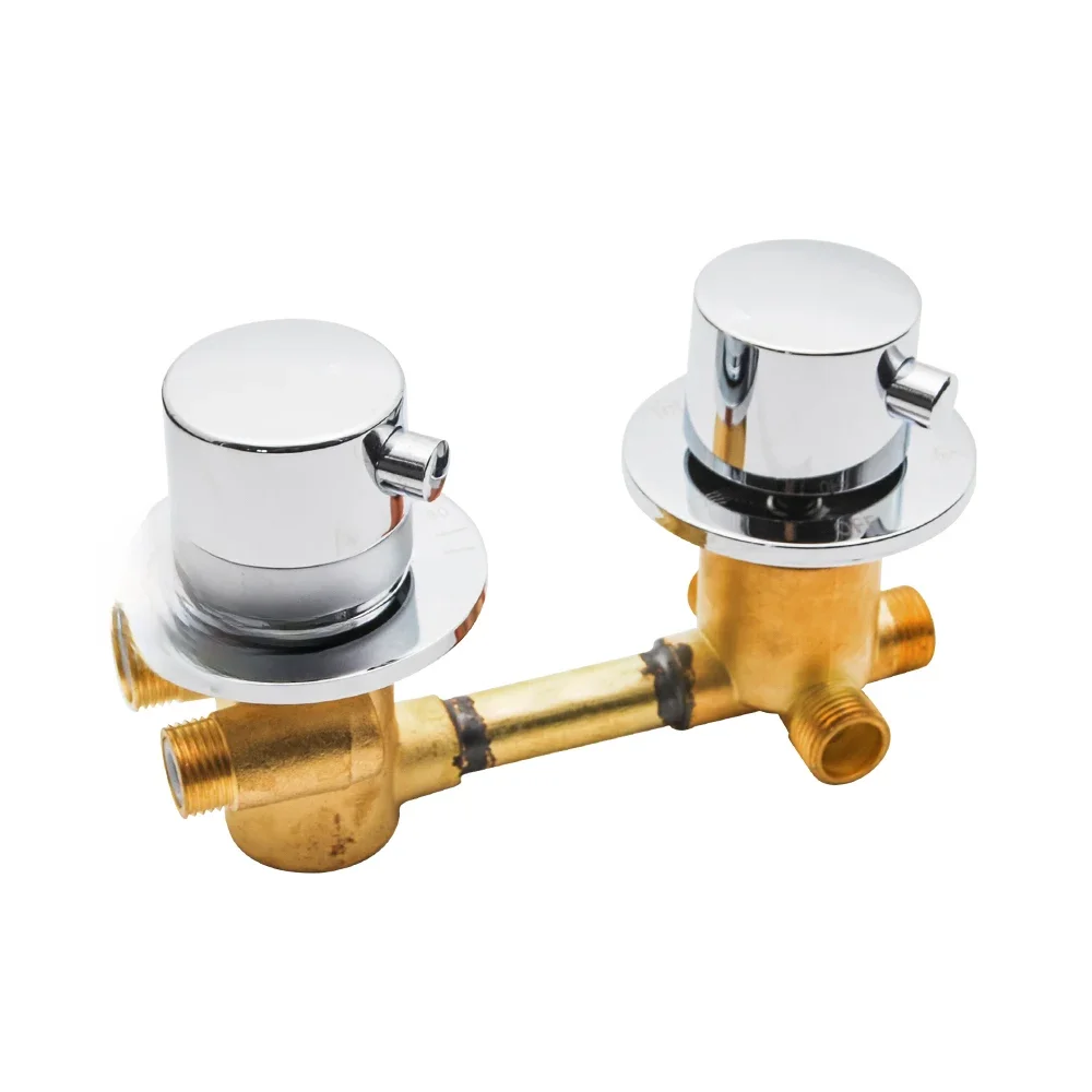 Vagsure 2/3/4/5 Manieren Outlet Messing Mengkraan Omstelling Thermostatische Douchekranen kraan Temperatuur Mengkraan Schroef Badkamer - afbeelding 2