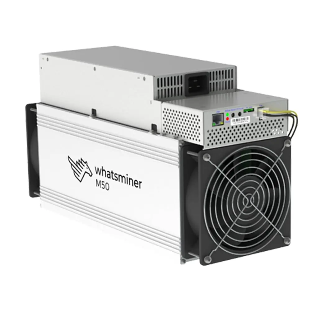 

Оригинальный Майнер Whatsminer M50 120T, 3480 Вт, Майнер ASIC, Майнер биткоинов BTC, включает PSU от ACAUTO (Whatsminer