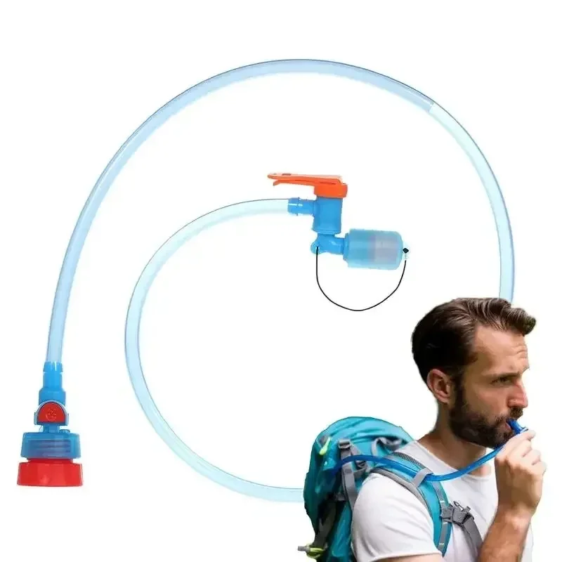 AliExpress NONE Water Bottle Drink Tube 95cm Cycling Camping Waters Bag Hydration Bladder System Hose Kit TPU Free