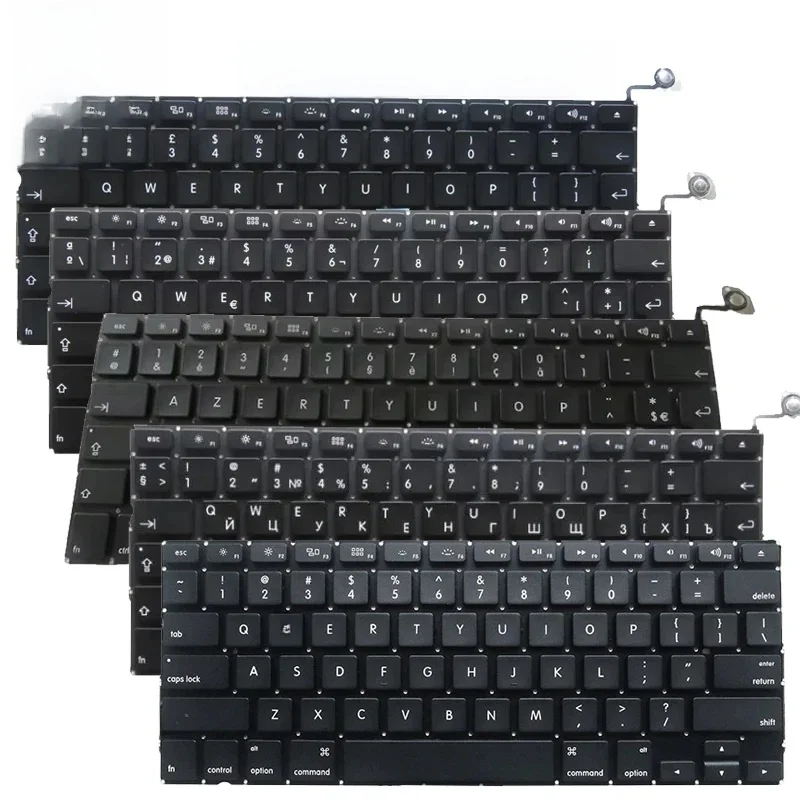 US/UK/RU/SP/FR English NEW Klawiatura do laptopa Apple A1278 A1322 MB990 MB991 MC374 MC375 MC700 MC724 MD101 MD102 MD313 MD314 — zdjęcie produktu 3