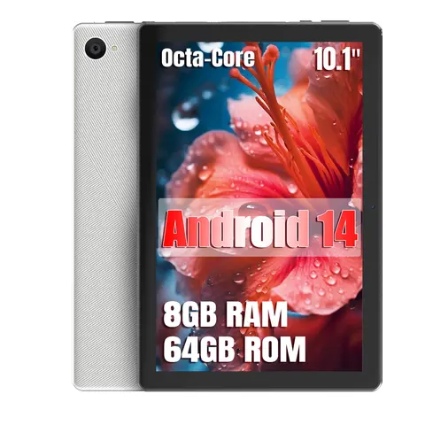 C11 10.1 Inch Tablet PC Octa‑Core A523 Android 14 8(3+5)GB RAM 64GB ROM Widevine L1 5000mAh Type‑C OTG Dual Camera US Local Warehouse Stock