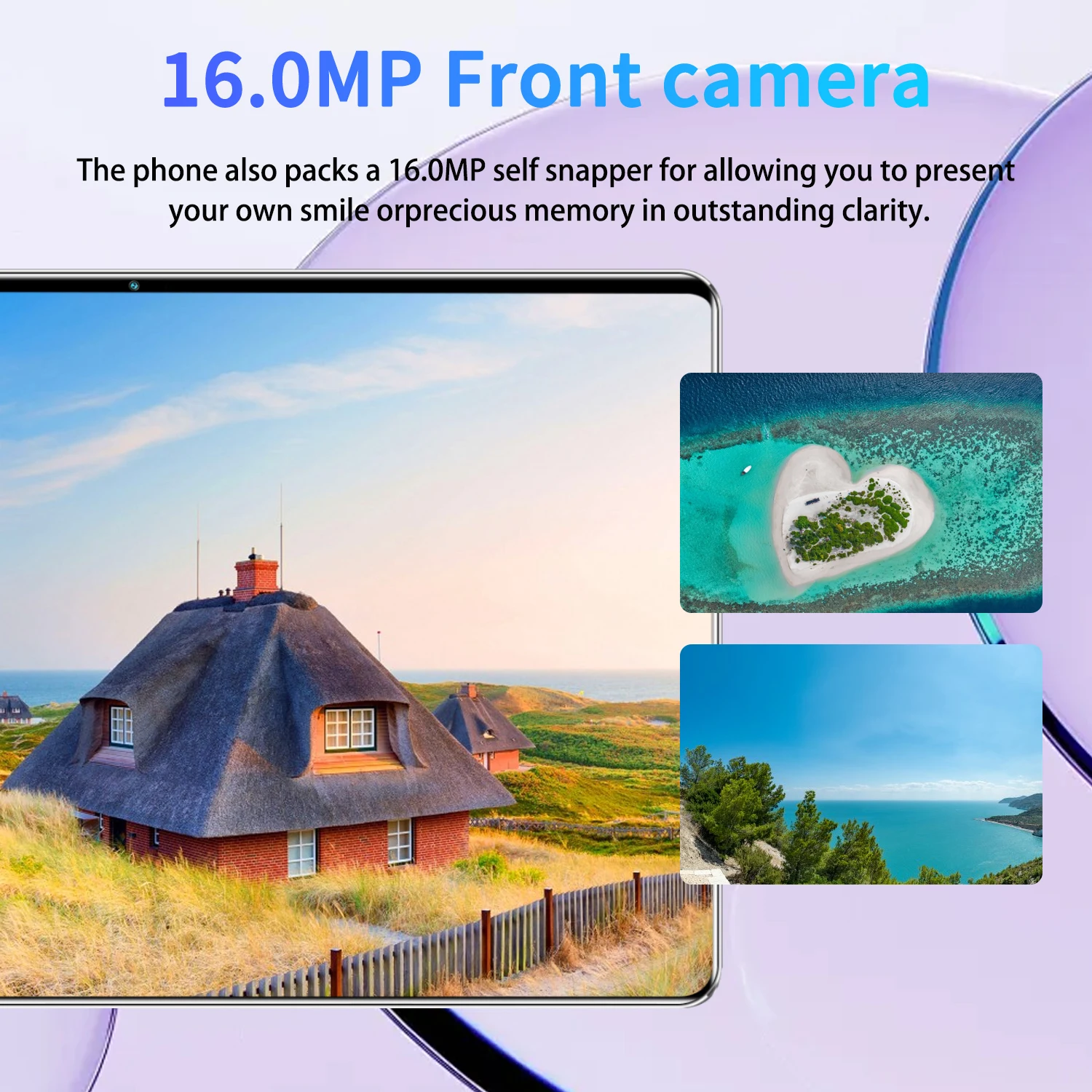 2026 New Tablet Android 13 12000mAh Large Battery 16MP+32MP Camera 10 Core 5G WiFi Portable 16GB RAM 1TB ROM For Ebook Reading