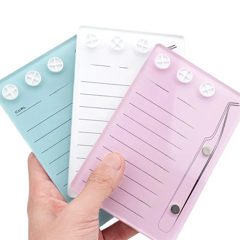 Acryl Wimpern Halter Magnetische Saug Skala Platte Falsche Wimpern Tablett Display Board Wimpern Extensions Liefert