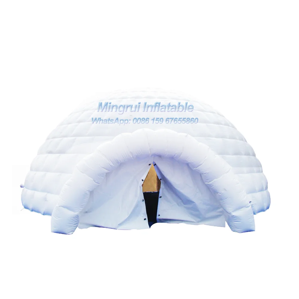 Inflatable White Air Tight Tent, Fitness Amusement Game, Good Quality