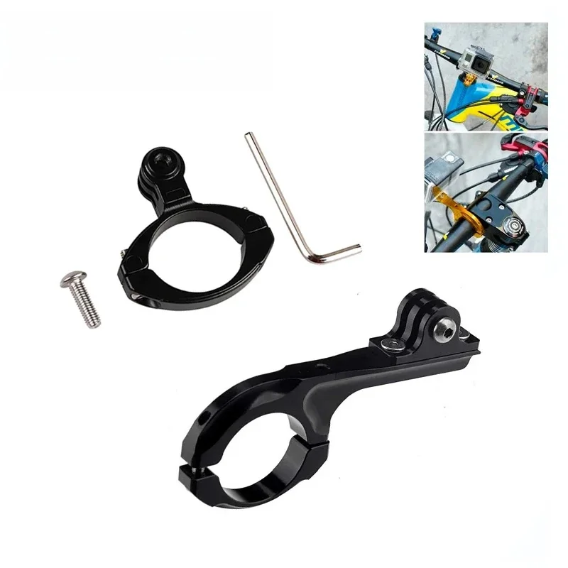 Akcesoria do Gopro Aluminiowy uchwyt rowerowy na kierownicę Uchwyt motocyklowy do kamery Go Pro Hero 13 12 11 DJI OSMO Action 4 — zdjęcie 2