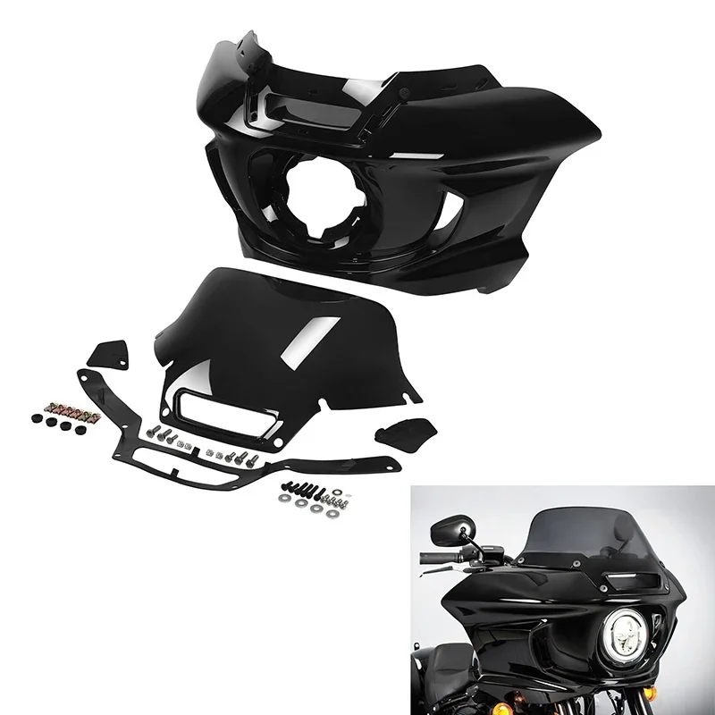 Owiewka reflektora motocyklowego z szybą pasująca do Harley FXLRST 1YXZ LOW RIDER ST 2022-2025 FXRST DIABLO 2022 — zdjęcie 2