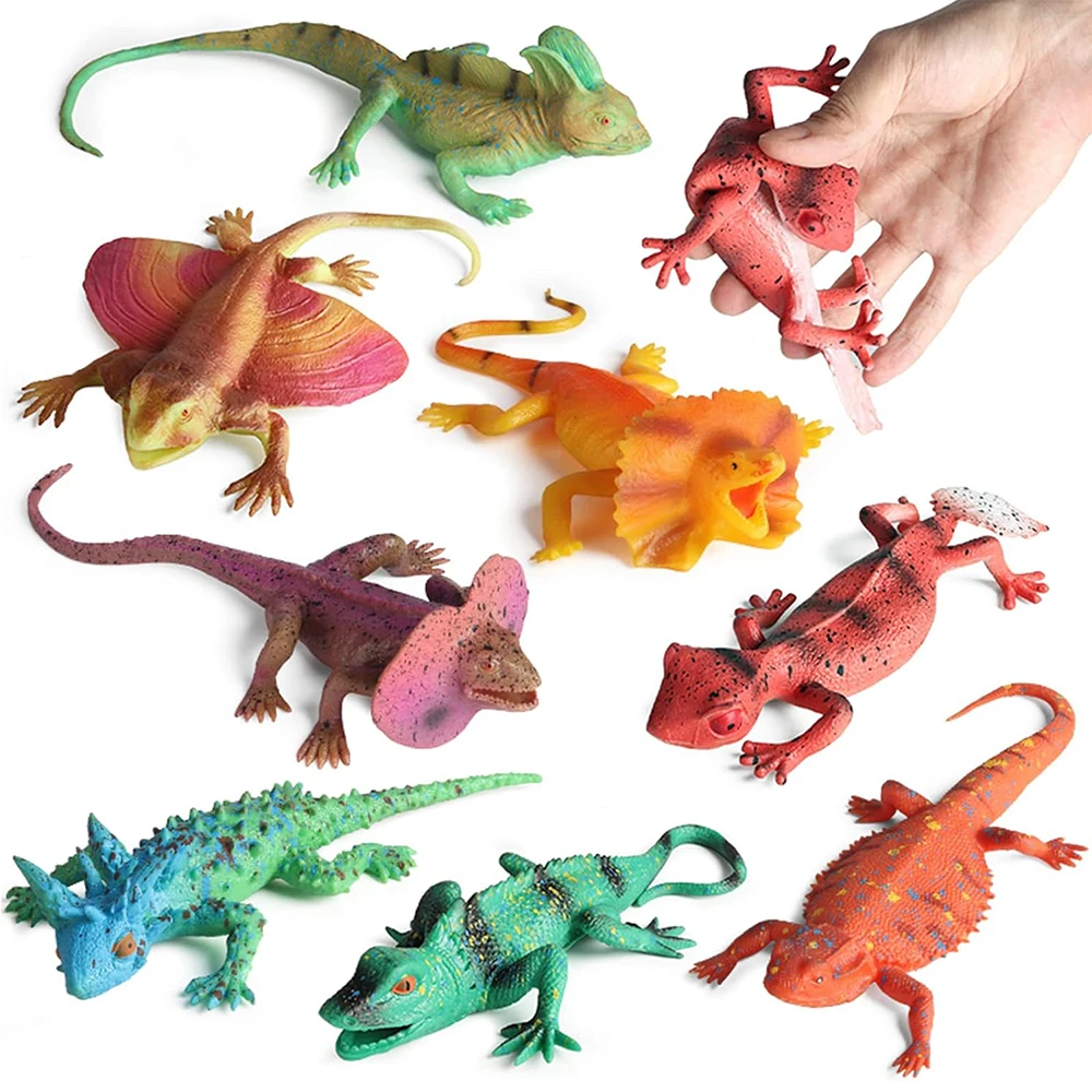 

TPR Realistic Lizard Toy, High-Quality, Soft Durable Washable Ultra-Detailed Design, Birthday, Christmas & Back-to-School Gift