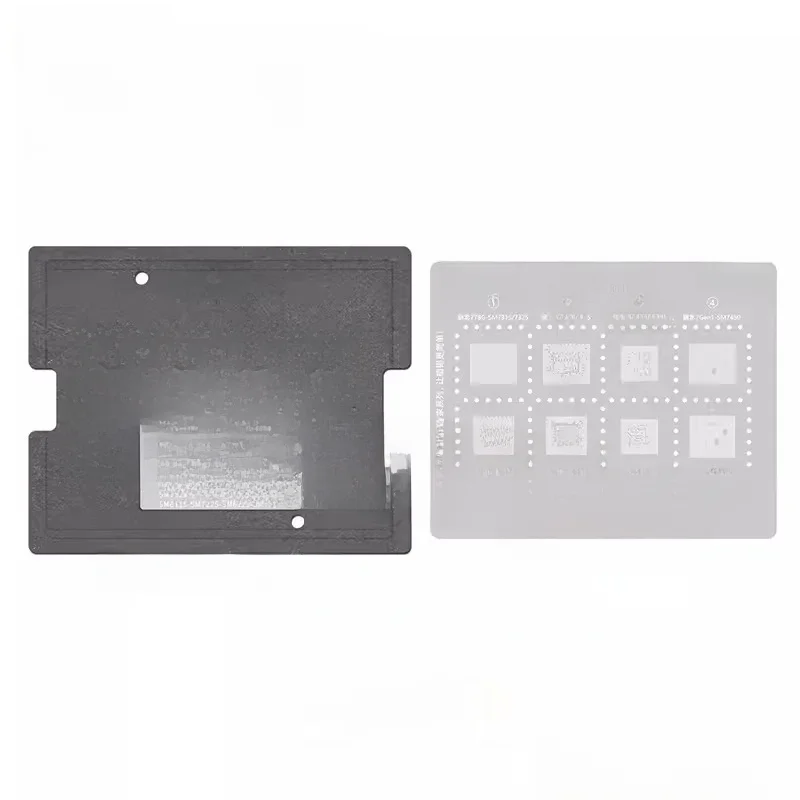 BGA Reballing szablon szablon stacji dla SM7315 SM7325 SM6125 SM7125 SM7450 SM4250 SM6115 SM7225 SM6375 SM4350 SM6225 SM7350 SM7350 SM7350 — zdjęcie 2