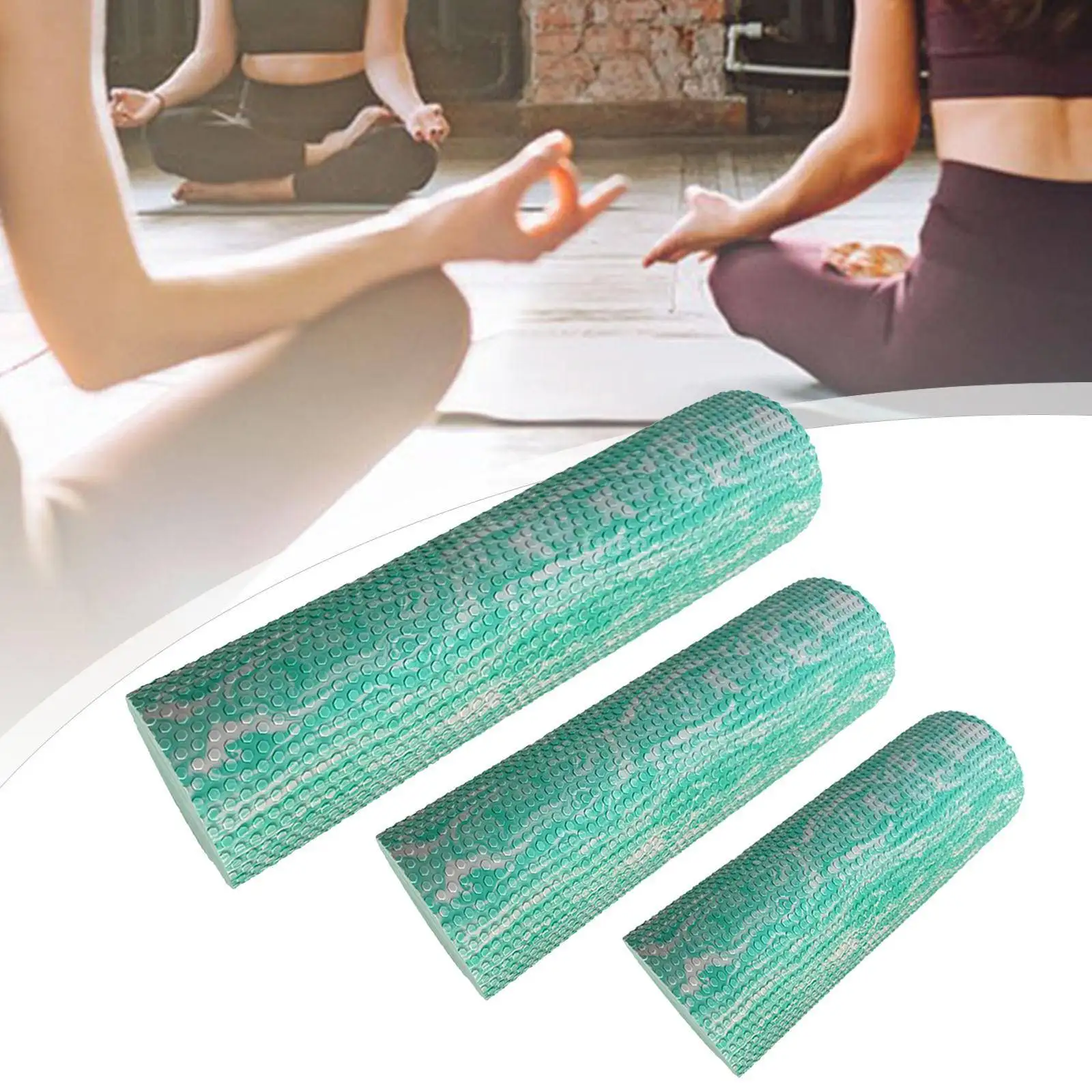 Yoga Column 15 cm Diameter Foam Roller Massager for Fitness Workout Home Gym Equipment Accessories Pilates Roller