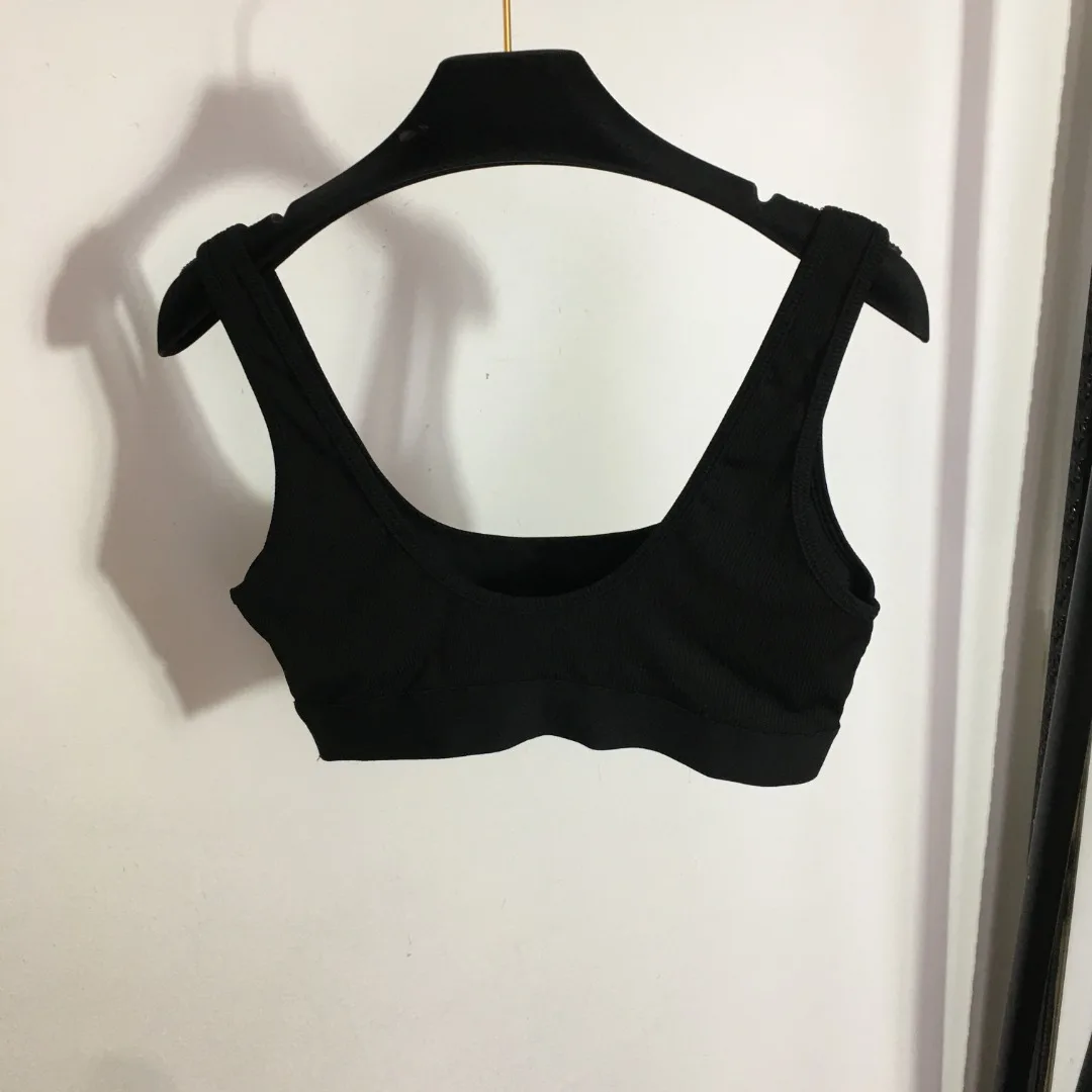 

2026 New Summer Sport Yoga Workout Set: Padded, Faux Two-Piece Spaghetti Strap Tank Top + Skort