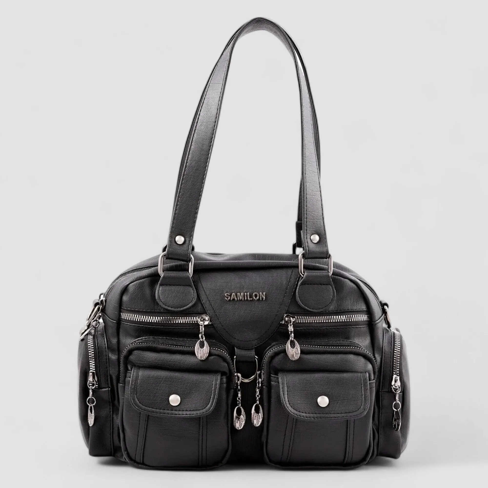 Lederax Faux Leather Multicompartment Women's Crossbody Bags Shoulder Bag LD510 image 5