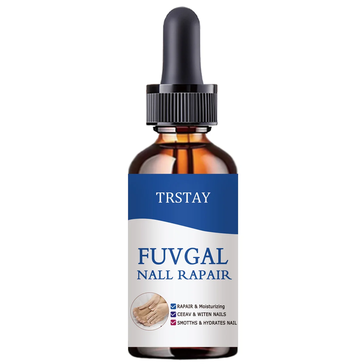 Trstay tratamento de fungos nas unhas, reparação de pés, essência, clareamento das unhas dos pés, remoção de fungos, gel anti-infecção, cuidados de saúde
