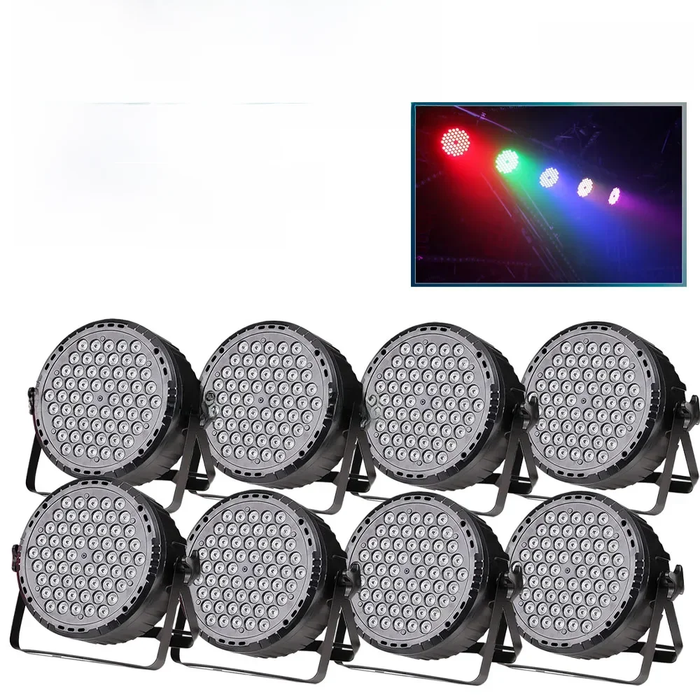 60 * 3W Profesjonalne światło dyskotekowe DMX 512 Sterowanie głosem RGB LED Ktv Bar Party DJ Dekoracyjny projektor efektów świetlnych scenicznych lampa par — zdjęcie 2