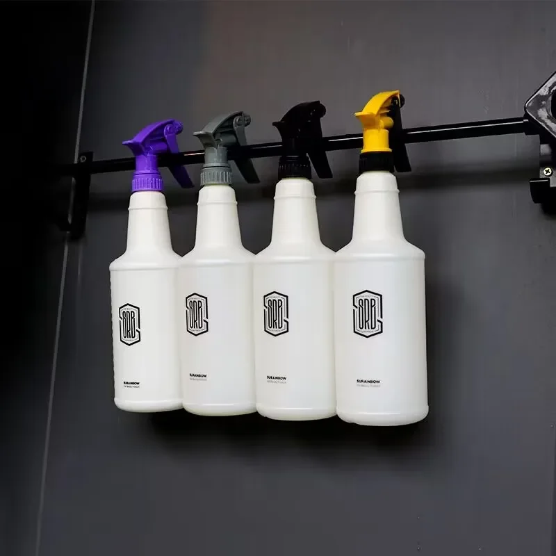 Bouteille de pulvérisation cylindrique Ultra-fine pour voiture, vaporisateur en HDPE résistant aux produits chimiques, arrosoir de lavage automatique, flacon de pulvérisation robuste