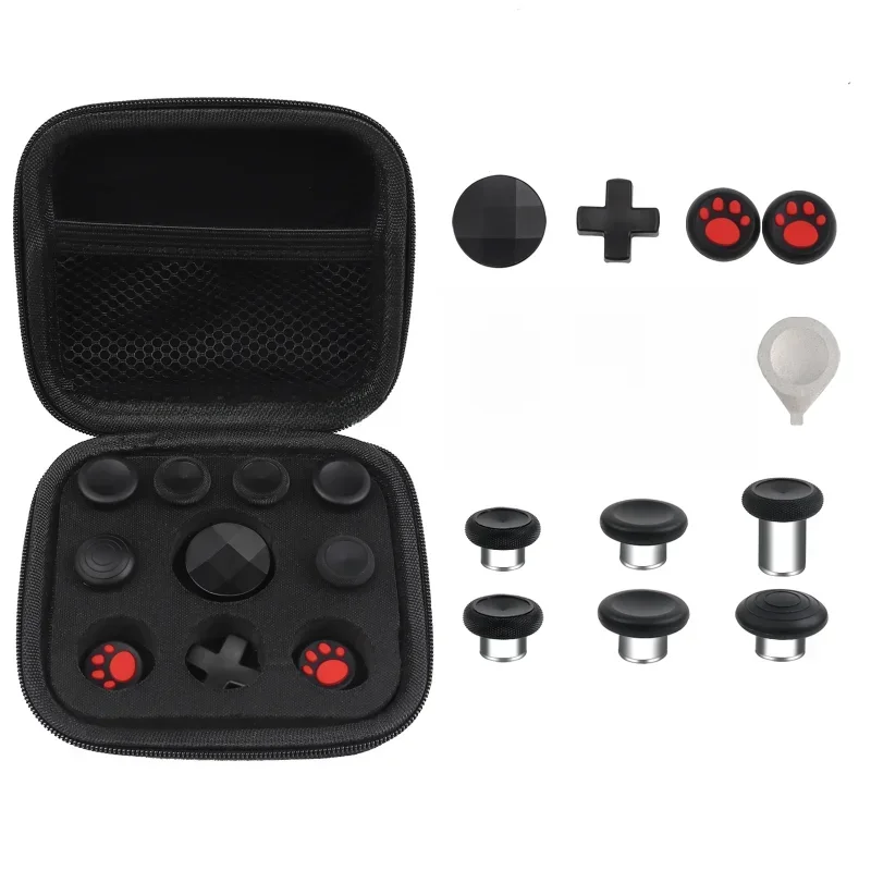 Kit d'accessoires pour contrôleur Xbox One Elite série 2, palettes de déclenchement en métal, ensemble de réparation, poignées de manette de jeu