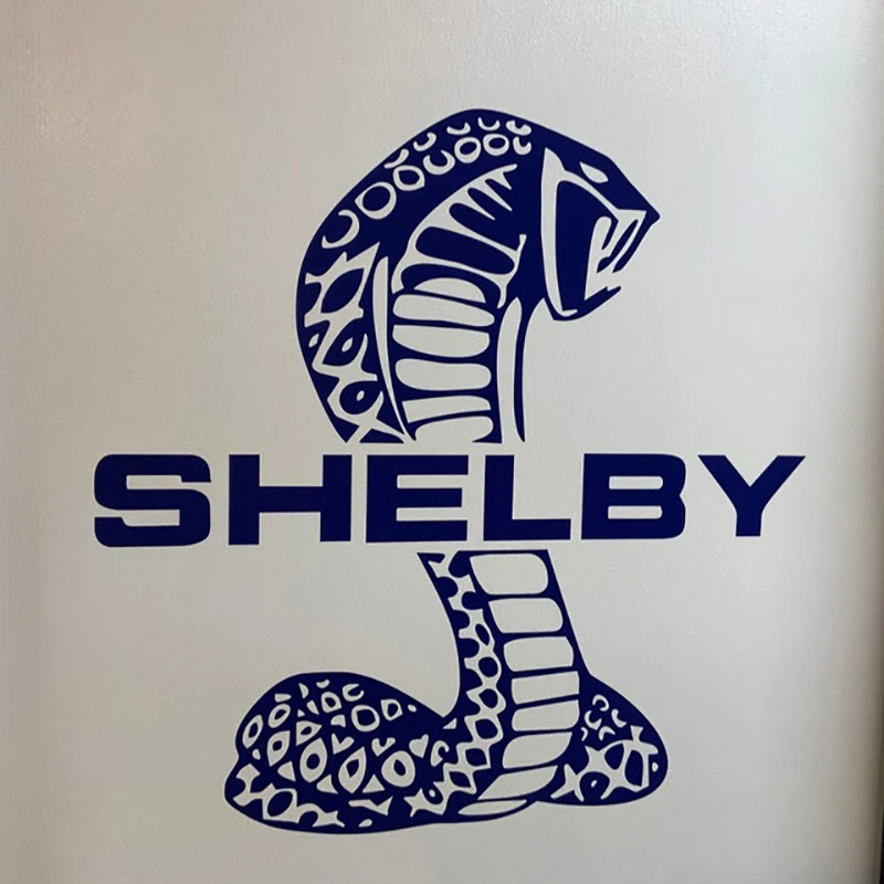 Shelby Cobra Vinyl Decals For Ford Mustang GT500 GT350,Die Cut Vinyl Stickers Waterproof Tunning Accessories Diy Decoration