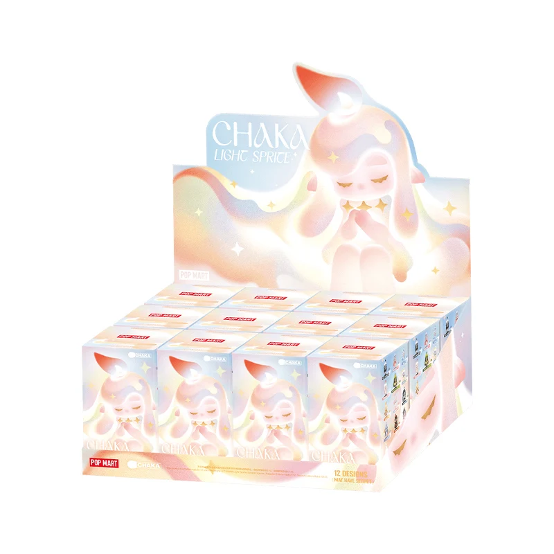 POP MART CHAKA Light Sprite Series Mystery Box 1PC/12PCS POPMART