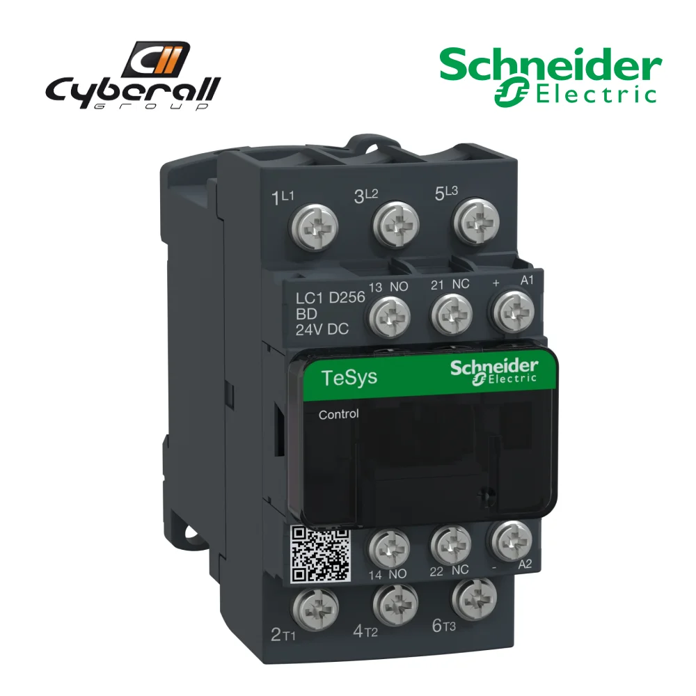 Schneider Electric-Cyberall-Tesys D - 3 pole Contactor connector (3 NA) - AC-3 - 440 V 25 A - 24 V
