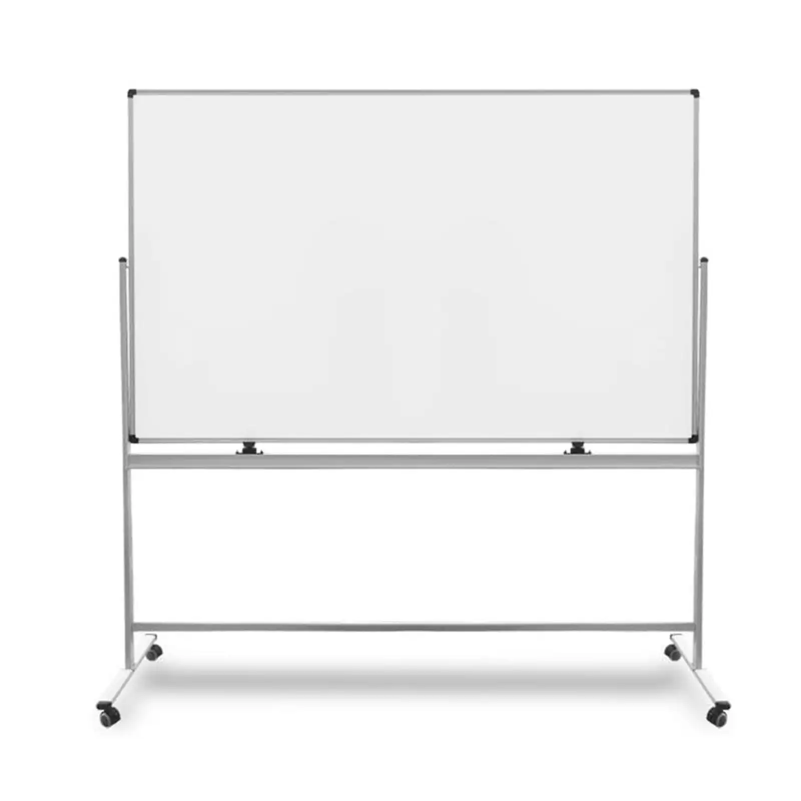 Mobiles Whiteboard 360° drehbar magnetisch trocken abwischbar kratzfest mit Rollen Whiteboard Stativ Büro Konferenz Seminar mehrere Größen
